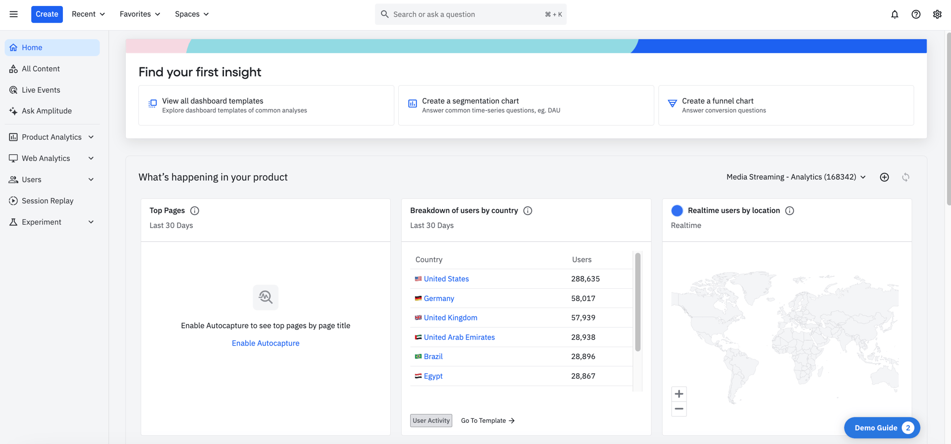 Amplitude screenshot 2