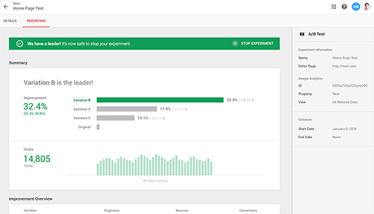 Google Analytics 360 screenshot 4