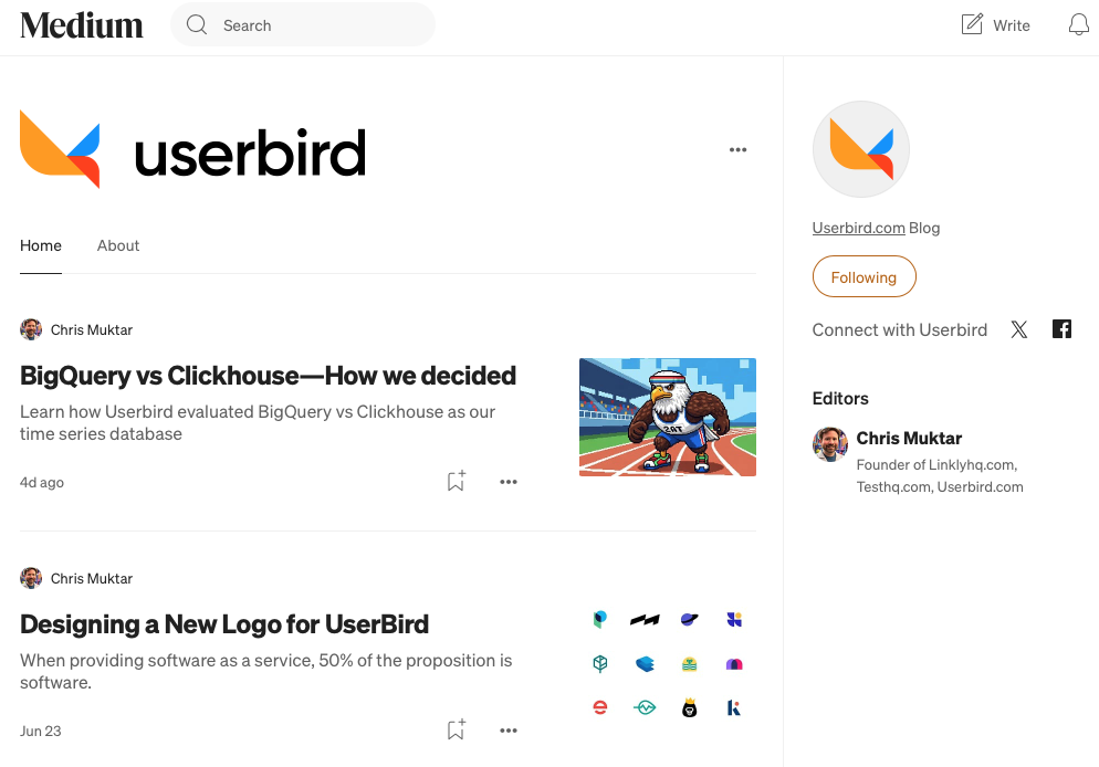 Follow us on Medium.com Follow us on Medium.com